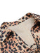 Leopard 1950s Lapel Lace-Up Vintage Romper, vintage romper, retro jumpsuit - perfect for women who love vintage and retro fashion