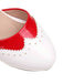 Mary Jane Patchwork High Heels Shoes: timeless style reimagined