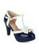 Retro T-Strap Bow High Heel Shoes