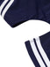 Navy Blue 1930s Halter One-piece Swimsuit: timeless style reimagined