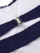 Navy Blue 1930s Halter One-piece Swimsuit — vintage elegance for the modern woman