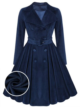 1950s Corduroy Long Coat | 1950s | vintage outerwear, retro jacket