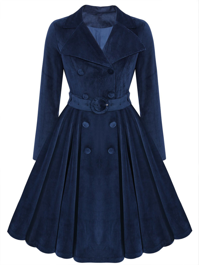 1950s Corduroy Long Coat | 1950s | vintage outerwear, retro jacket