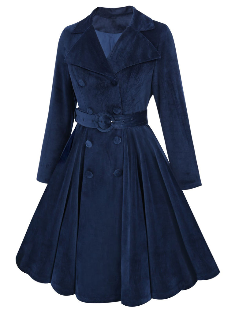 1950s Corduroy Long Coat | 1950s | vintage outerwear, retro jacket