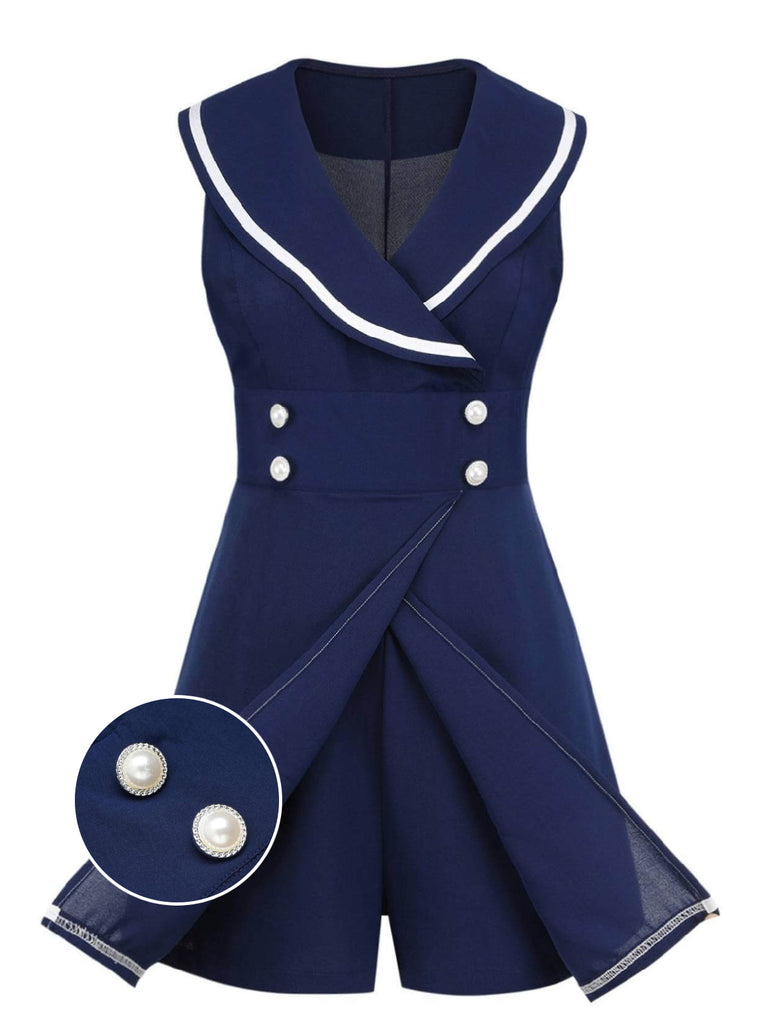 navy dress blues 1950s Sailor navy swing -1950s inspired vintage