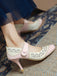 Retro Hollow Out Ankle Strap High Heels Shoes