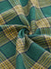 Green 1950s Bowknot Tie Plaid Dress