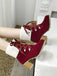 Retro Solid Lace-up Martin Boots
