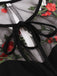Black 1950s Halloween Lace Swing Dress