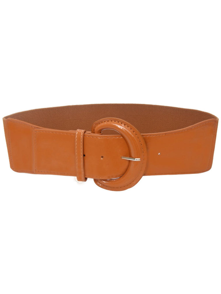 Patent Leather D-Ring Belts: timeless style reimagined