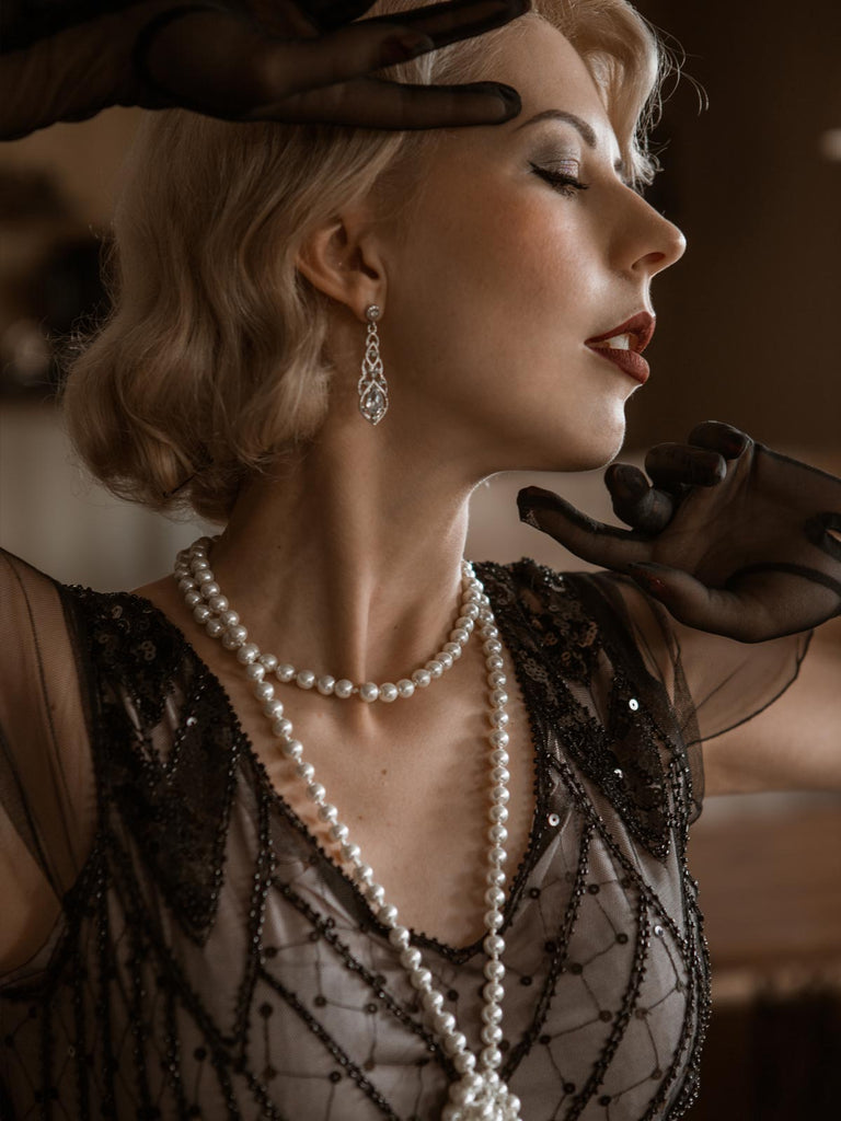 Pink 1920s Cap Sleeve Sequin Evening Dress: timeless style reimagined