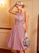 Pink 1950s Floral Lace Swing Dress — vintage elegance for the modern woman