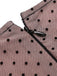 1960s Polka Dot Mesh Pencil | 1960s | vintage dress, retro fashion