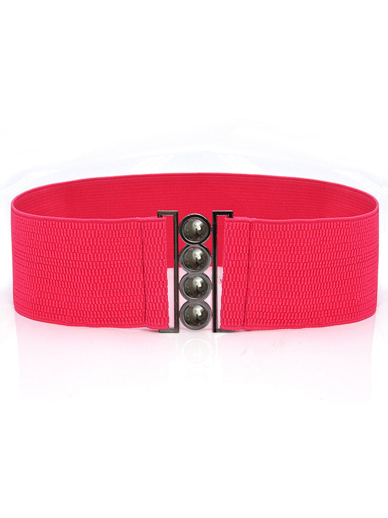 Retro Elasticity Cinch Belts