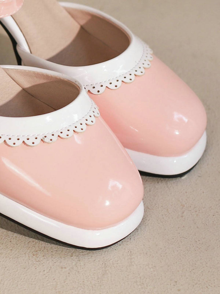Retro Ankle Strap High Heels Shoes: timeless style reimagined