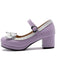 Retro Bow Non-slip High Heel Shoes, classic vintage style elegant retro fashion - Image 22