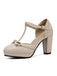 Retro Bow T-Strap High Heels Shoes — vintage elegance for the modern woman