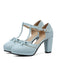 Retro Bow T-Strap High Heels Shoes — vintage elegance for the modern woman