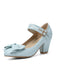 Retro Bowknot Double-Straps Shoes — vintage elegance for the modern woman