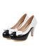 Retro Bowknot High Heels Shoes: timeless style reimagined