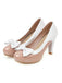 Retro Bowknot High Heels Shoes: timeless style reimagined