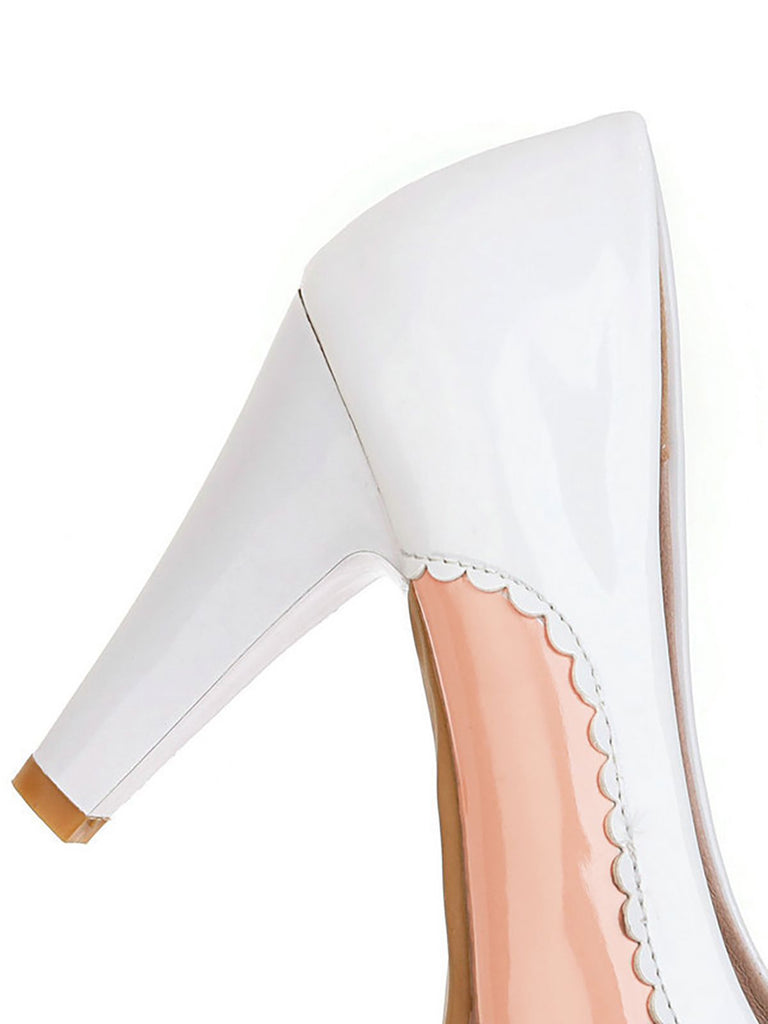 Retro Bowknot High Heels Shoes — vintage elegance for the modern woman