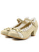 Retro Bowknot Lace High Heels Shoes — vintage elegance for the modern woman