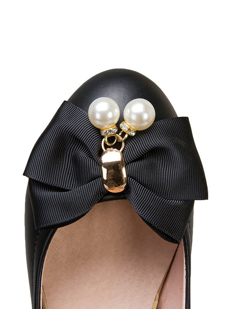 Retro Bowknot Mary Jane Shoes — vintage elegance for the modern woman