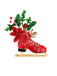 Retro Christmas Shoe Style Brooch: timeless style reimagined