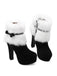 Retro Christmas Short Plush High Heel Shoes: timeless style reimagined