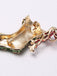 Retro Christmas Sock Rhinestone Brooch: timeless style reimagined