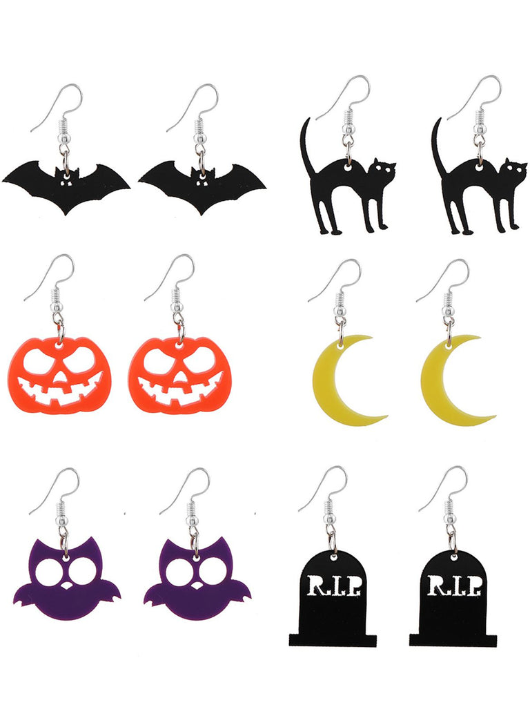Retro Halloween Fashion Earrings: timeless style reimagined