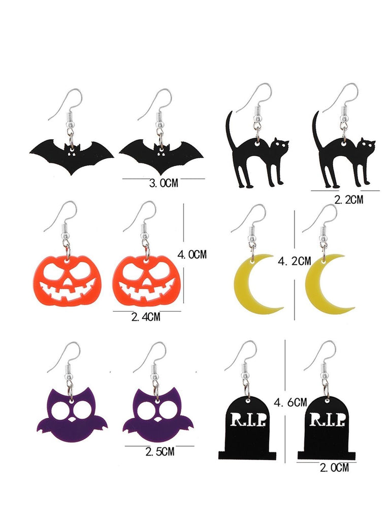 Retro Halloween Fashion Earrings — vintage elegance for the modern woman