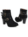 Retro Leather Belt Suede High Heel Shoes: timeless style reimagined