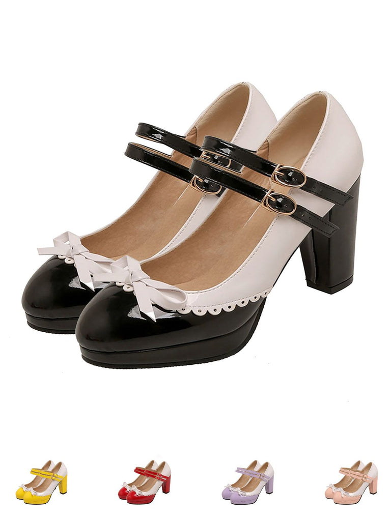 Retro Mary Jane High Heels Shoes: timeless style reimagined