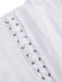 Retro Off-shoulder Lace Solid Corset: timeless style reimagined