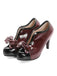 Retro Patchwork Ankle French Heel Shoes: timeless style reimagined