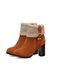 Retro Plus Velvet Chunky Heel | vintage shoes, retro heels