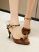Retro Pointed Toe Bow High Heel Shoes — vintage elegance for the modern woman
