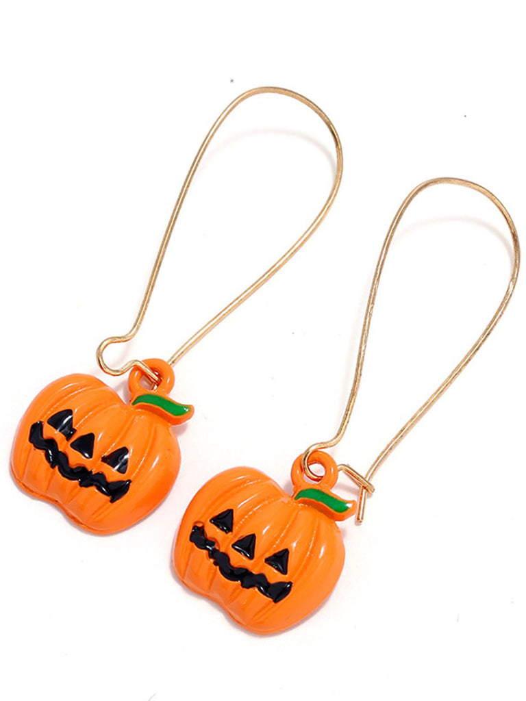 Retro Pumpkin Halloween Earring: timeless style reimagined
