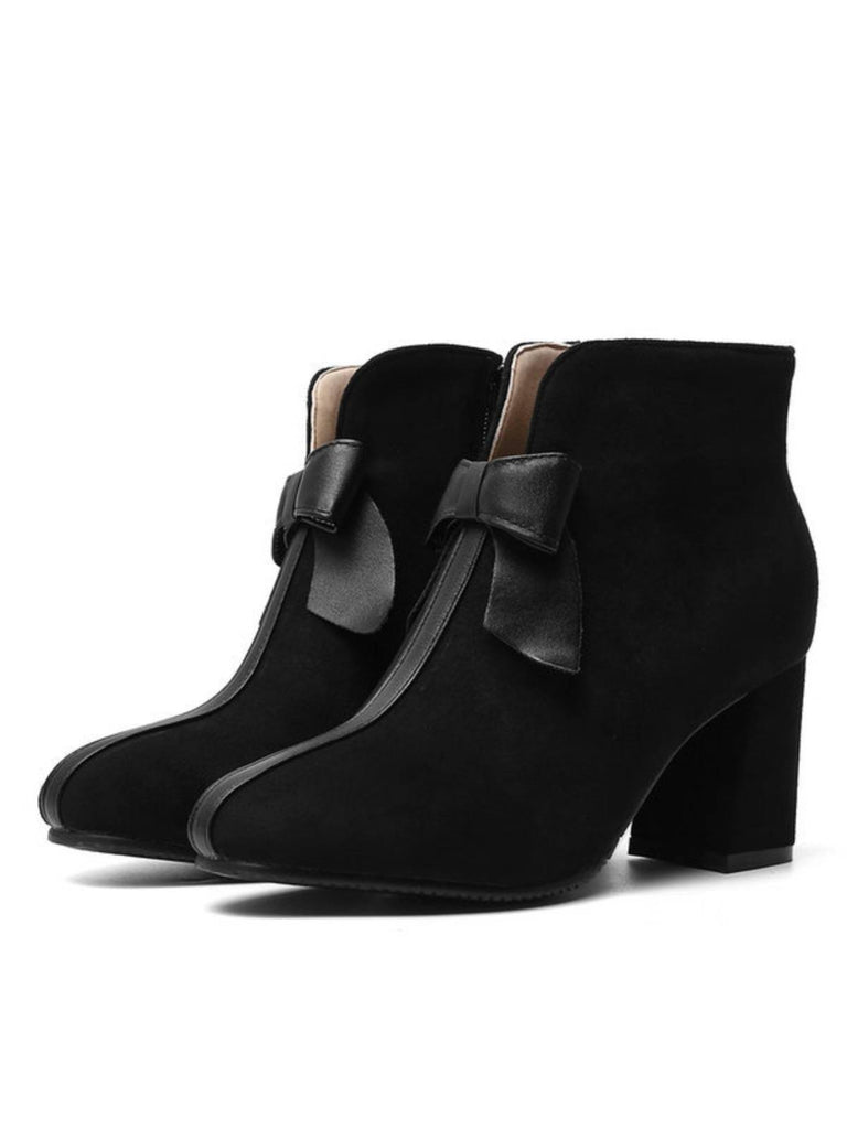 Retro Short Plush Solid Warm Boots: timeless style reimagined