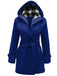 Retro Solid Belt Double-breasted Coat — vintage elegance for the modern woman
