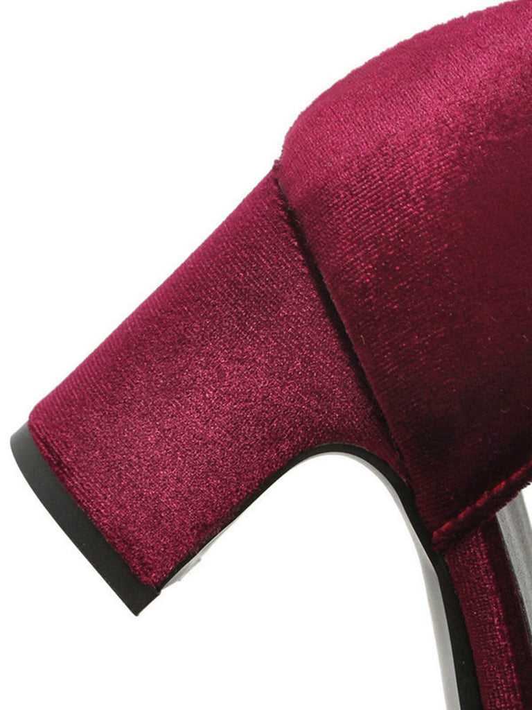 Retro T-Strap Mary Jane High Heel Shoes — vintage elegance for the modern woman