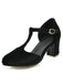 Retro T-Strap Mary Jane High Heel Shoes: timeless style reimagined