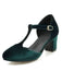 Retro T-Strap Mary Jane High Heel Shoes: timeless style reimagined