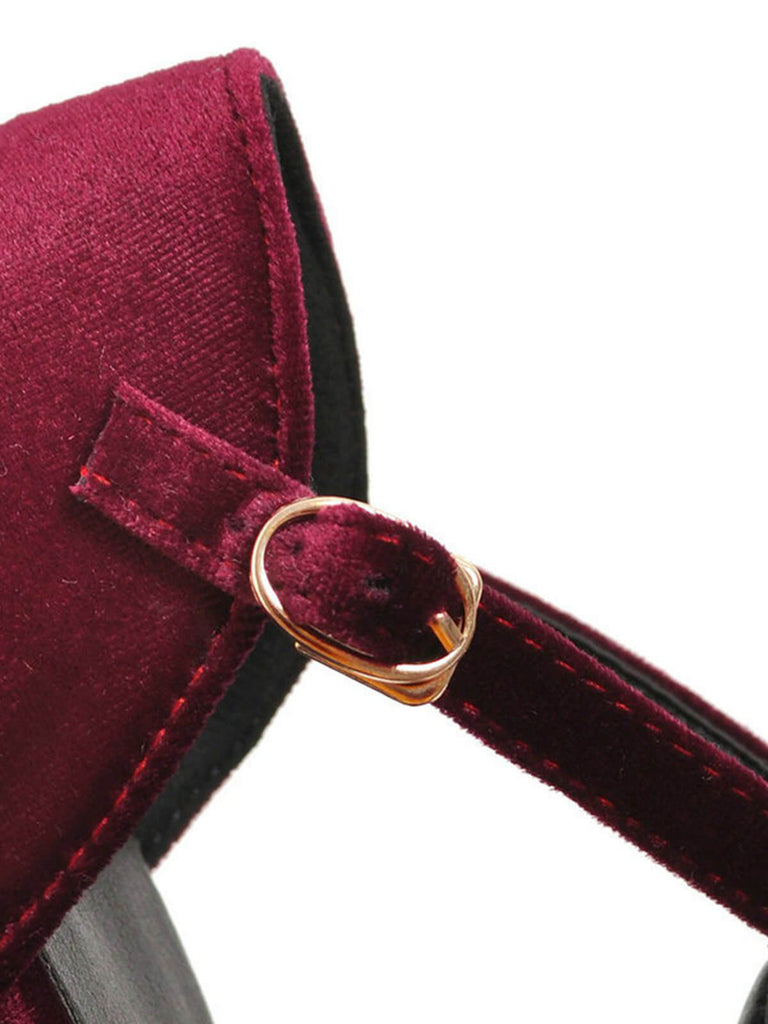 Retro T-Strap Mary Jane High Heel Shoes: timeless style reimagined