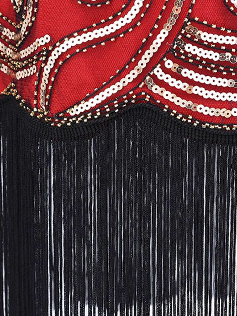 1920s Flapper Sequin Gatsby Dress