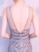 [US Warehouse] Gray 1920s Sequin Gatsby Long Dress