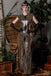 [US Warehouse] Gold 1920s Sequin Maxi Dress