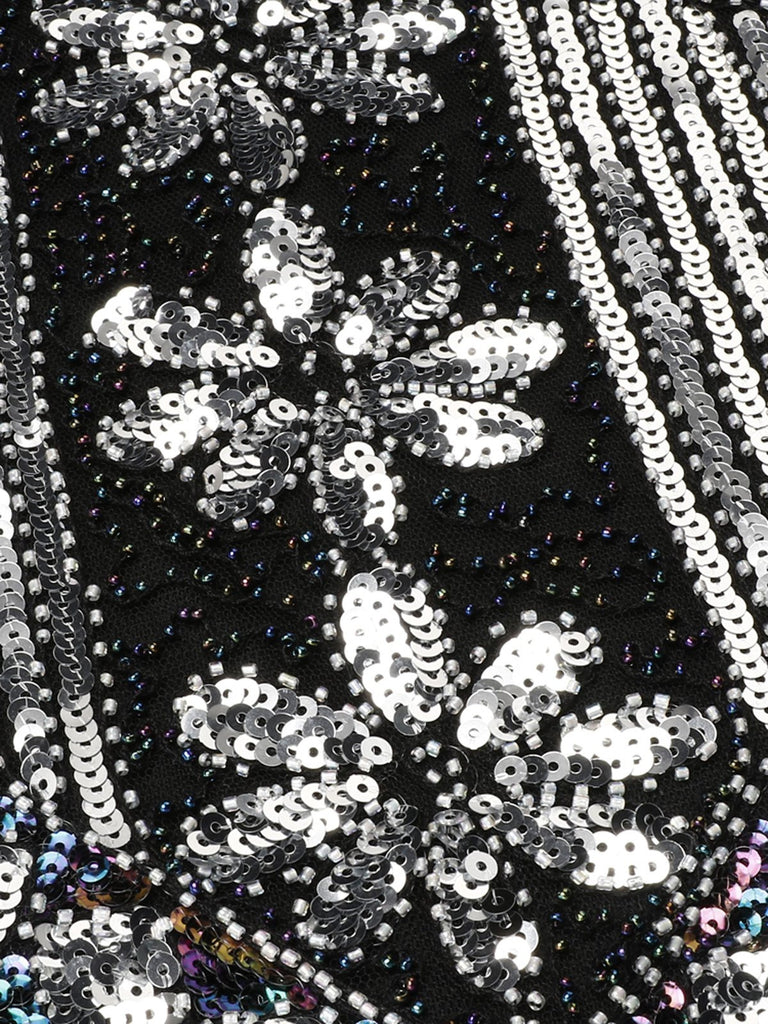 [US Warehouse] 1920s Sequined Fringe Dress